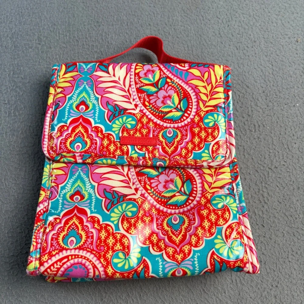 Vera Bradley Insulated Lunch Bag Paisley Print Multicolor PEVA Lining